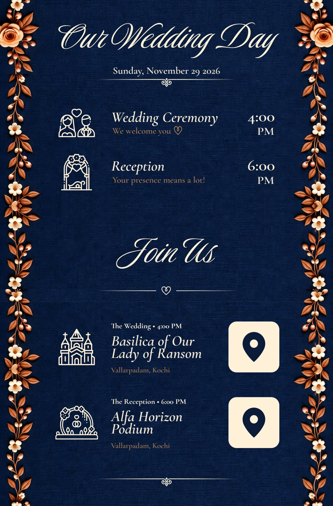 Invitation section 4