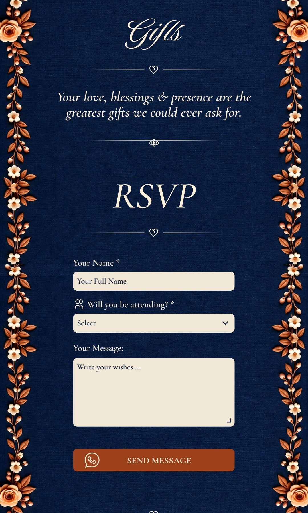 Invitation section 5